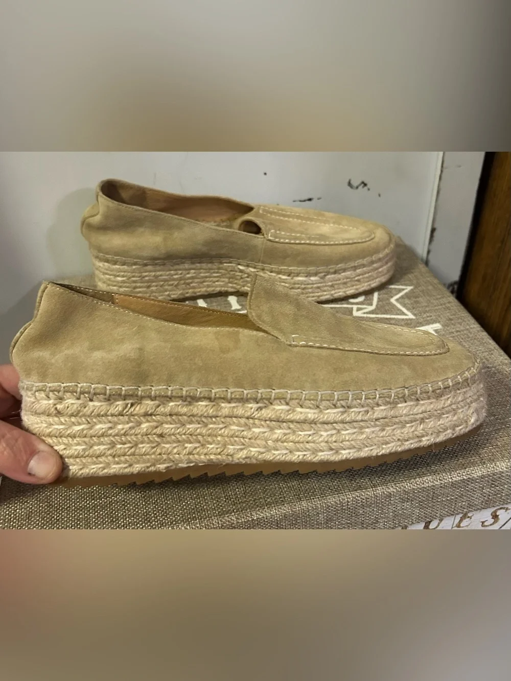 Joie Dafni beige suede